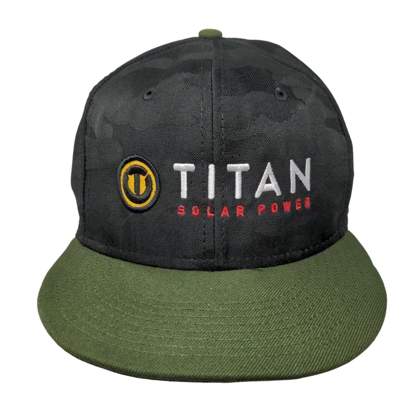 Titan Solar Power Snapback Hat Multicolor OSFM Adjustable Embroidered New Era