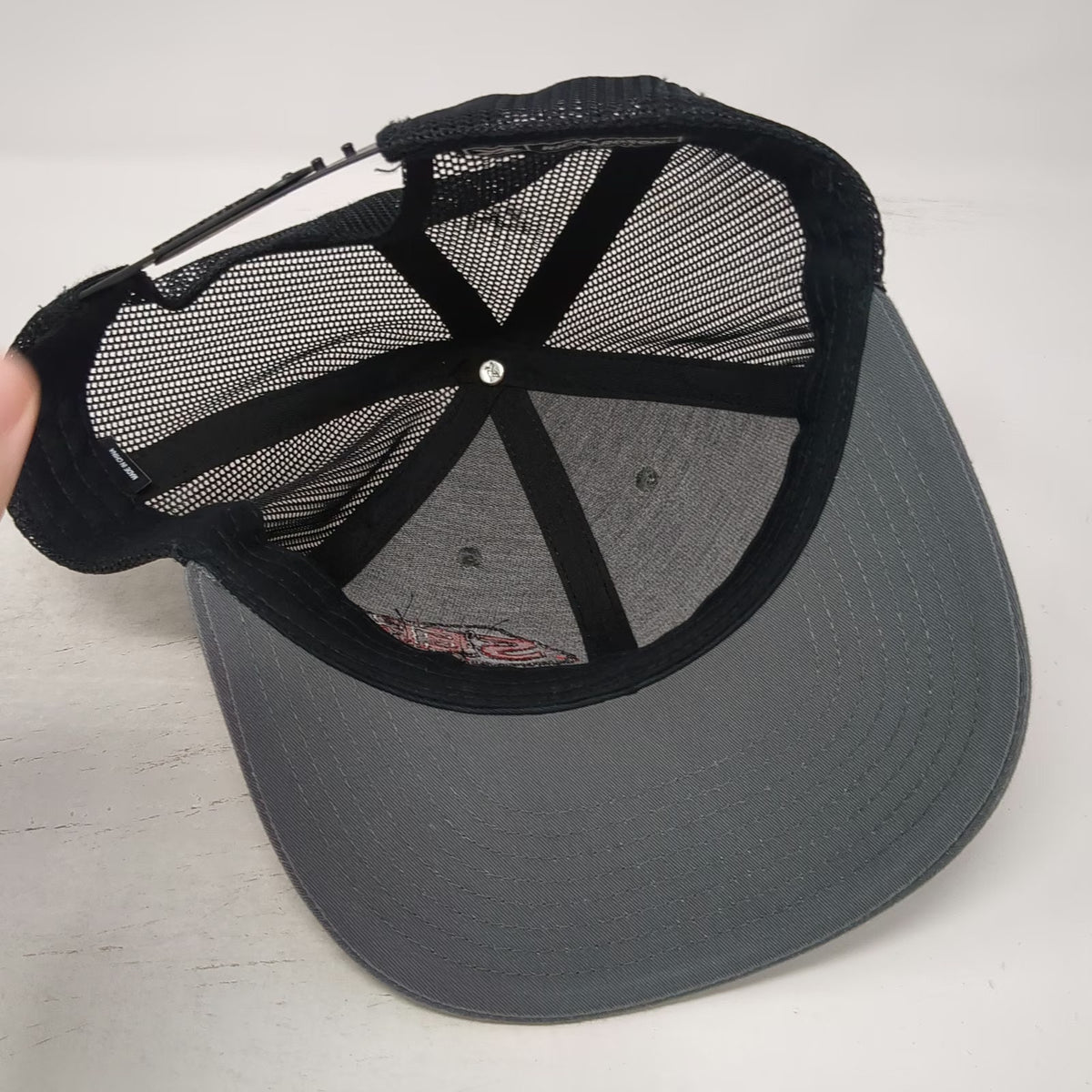 Richardson Trucker Hat Gray One Size 112 Mesh Snapback Schwartz Equipment Repair