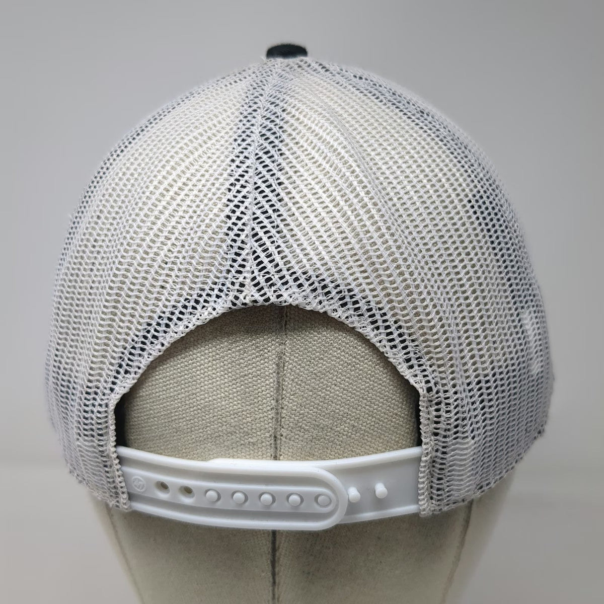 '47 Vegas Golden Knights NHL Trucker Hat Black White Gold Gray One Size Snapback