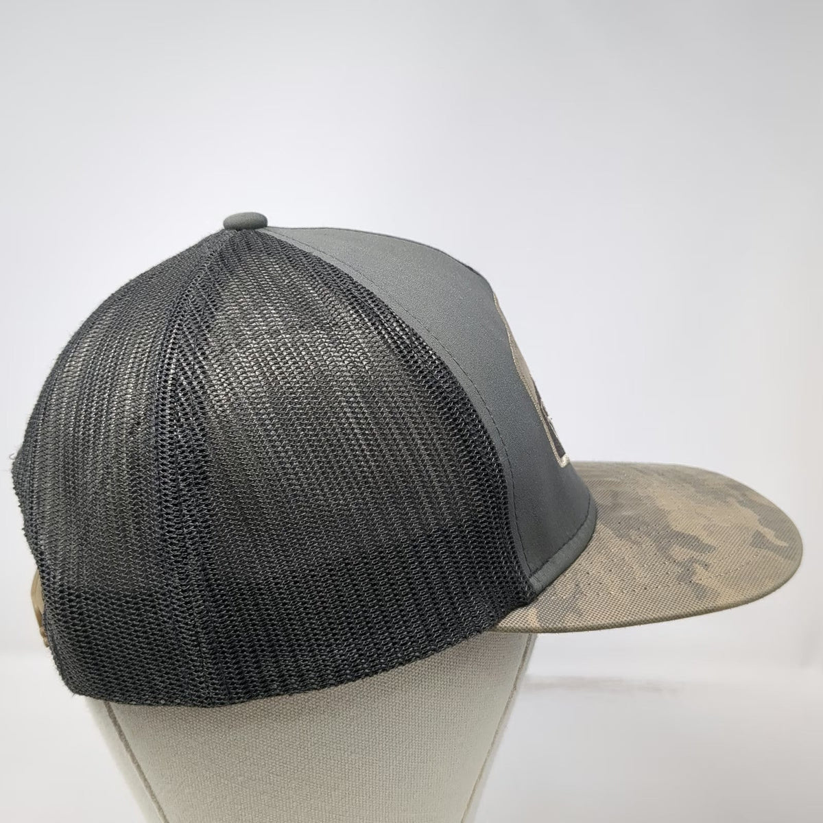 Vermeer Mountain West The Identity Group Trucker Hat Gray One Size Mesh Snapback