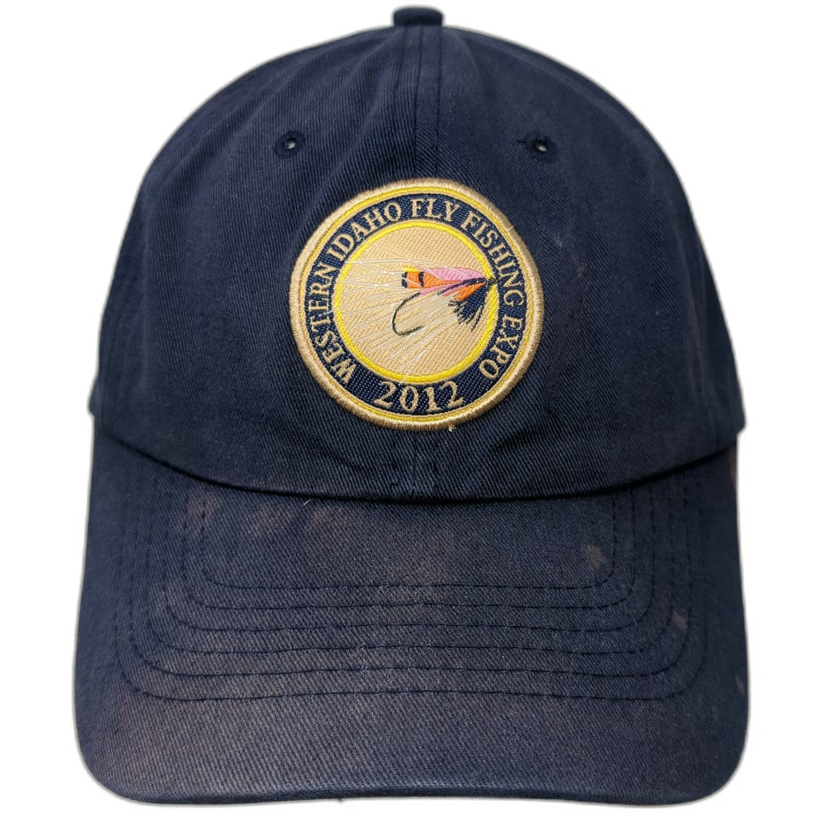 Buck's Bags Baseball Cap Blue One Size Western Idaho Fly Fishing Expo 2012 Hat