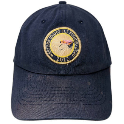 Buck's Bags Baseball Cap Blue One Size Western Idaho Fly Fishing Expo 2012 Hat