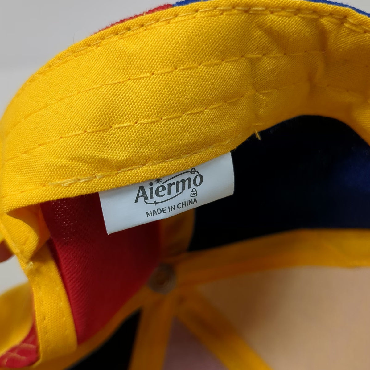 Aiermo Baseball Cap Red Yellow Blue Green One Size Propeller Hat Novelty Fun