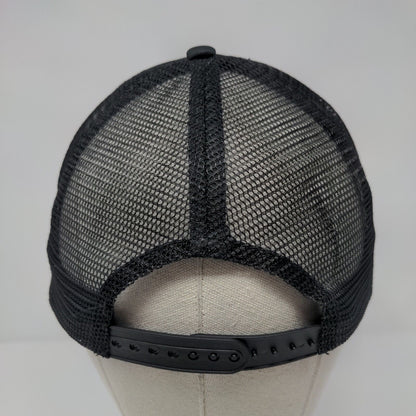 Thunder Squad Snapback Mesh Back Trucker Hat Black OSFA Adjustable