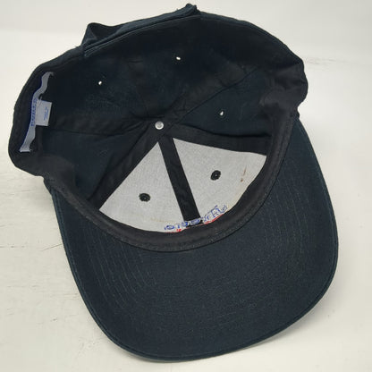 Port & Company Black One Size Baseball Cap Hat Arctic Circle Logo Strapback Blue