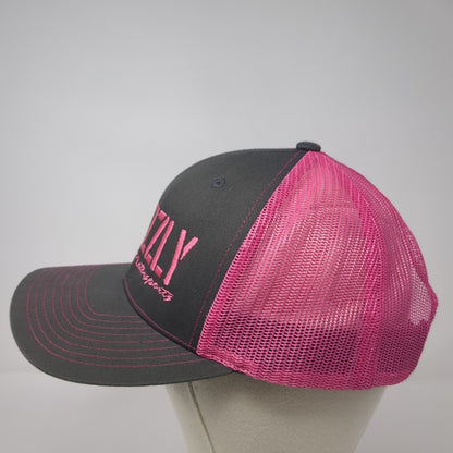 Team Grizzly Motorsports Snapback Trucker Hat Multi OS Adjustable Richardson