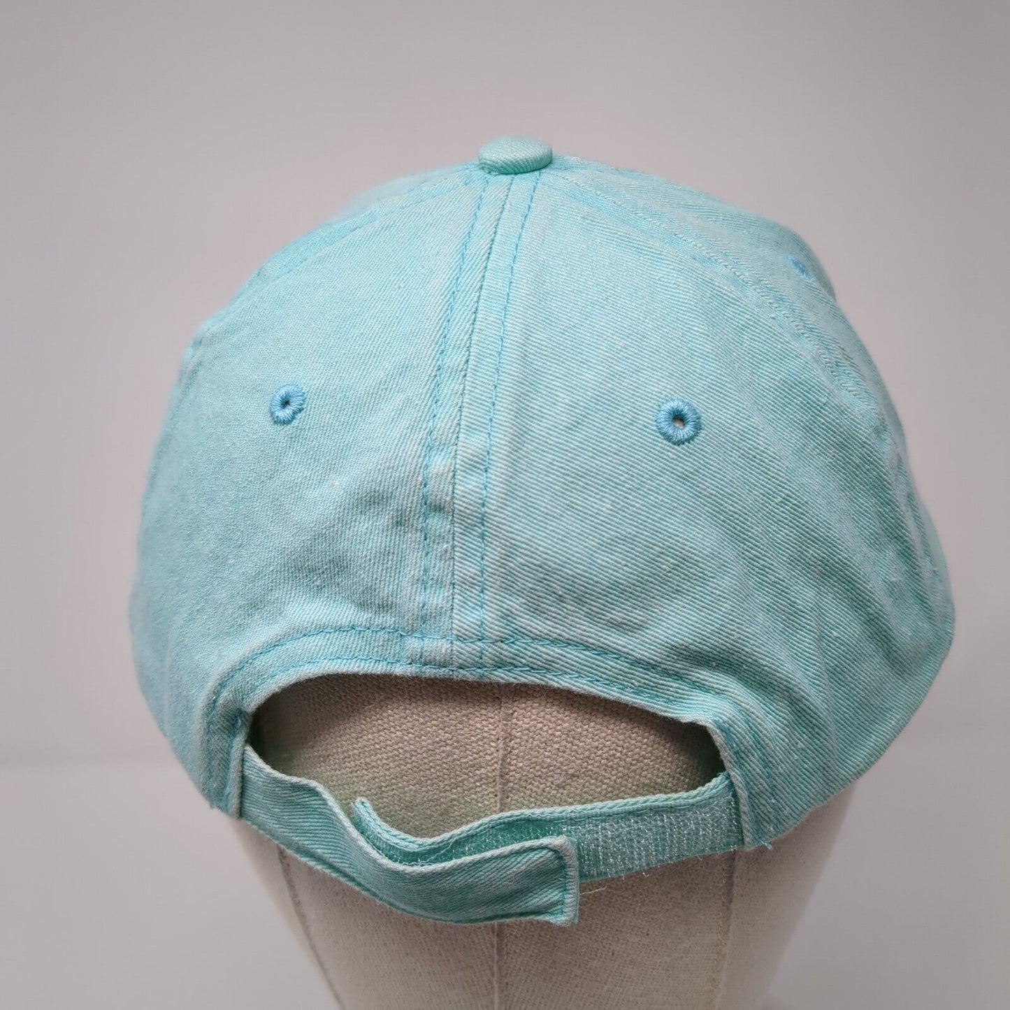 Unbranded Strapback Hat Spearmint Blue One Size Adjustable Solid Blank