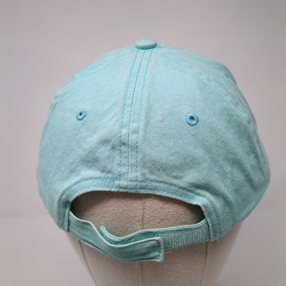 Unbranded Strapback Hat Spearmint Blue One Size Adjustable Solid Blank