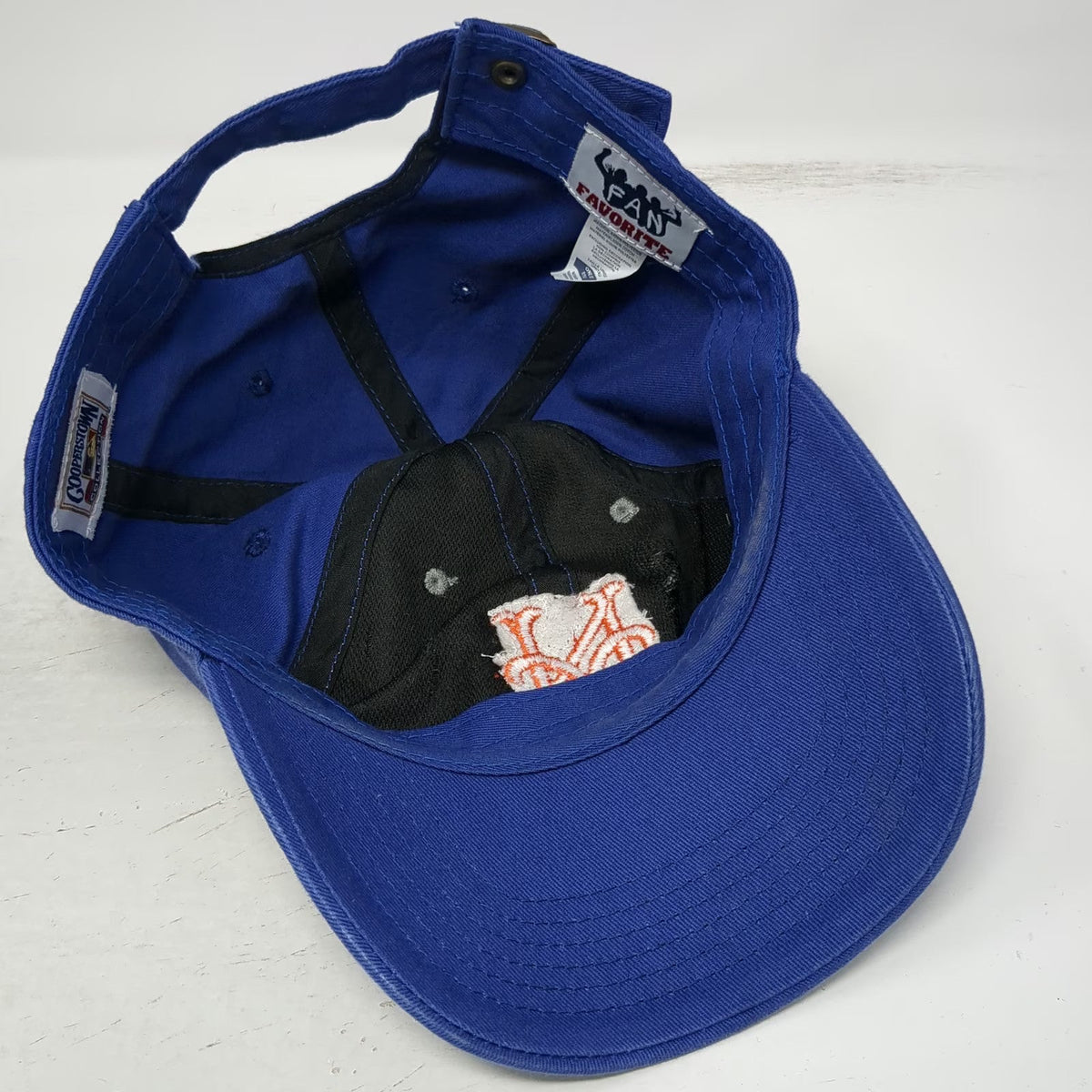 New York Mets MLB Fan Favorite Baseball Cap Blue Gray One Size Cooperstown Hat