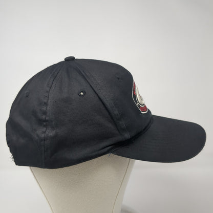 Sportsman Grandpa Snapback Hat Black One Size Adjustable Embroidered