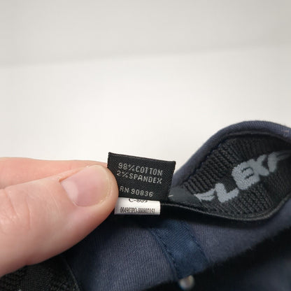 Calvary Fitted Hat Blue L/XL Lightweight Embroidered Flexfit Port Authority