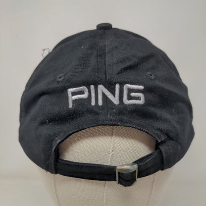 Ping Tisi Driver Slideback Hat Black OSFA Embroidered Adjustable Outdoor