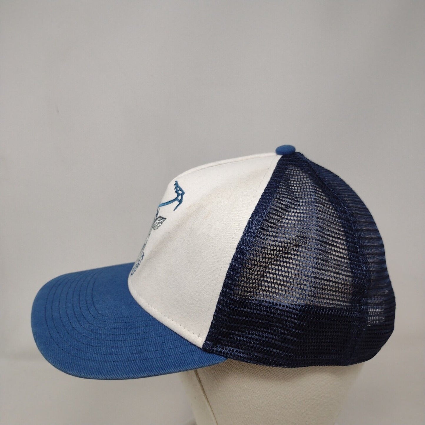 Outdoor Research Deer Snapback Trucker Hat Blue One Size Mesh Back