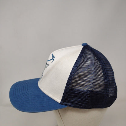 Outdoor Research Deer Snapback Trucker Hat Blue One Size Mesh Back