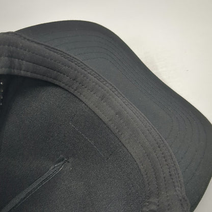 Cap America Trucker Hat Black One Size Snake River Farms Rope Patch Perforated