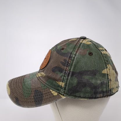 Mountain River Outfitters Strapback Hat Camouflage OS Adjustable Patch Legacy