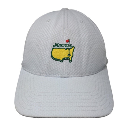 Masters Strapback Hat White One Size Adjustable Embroidered American Needle