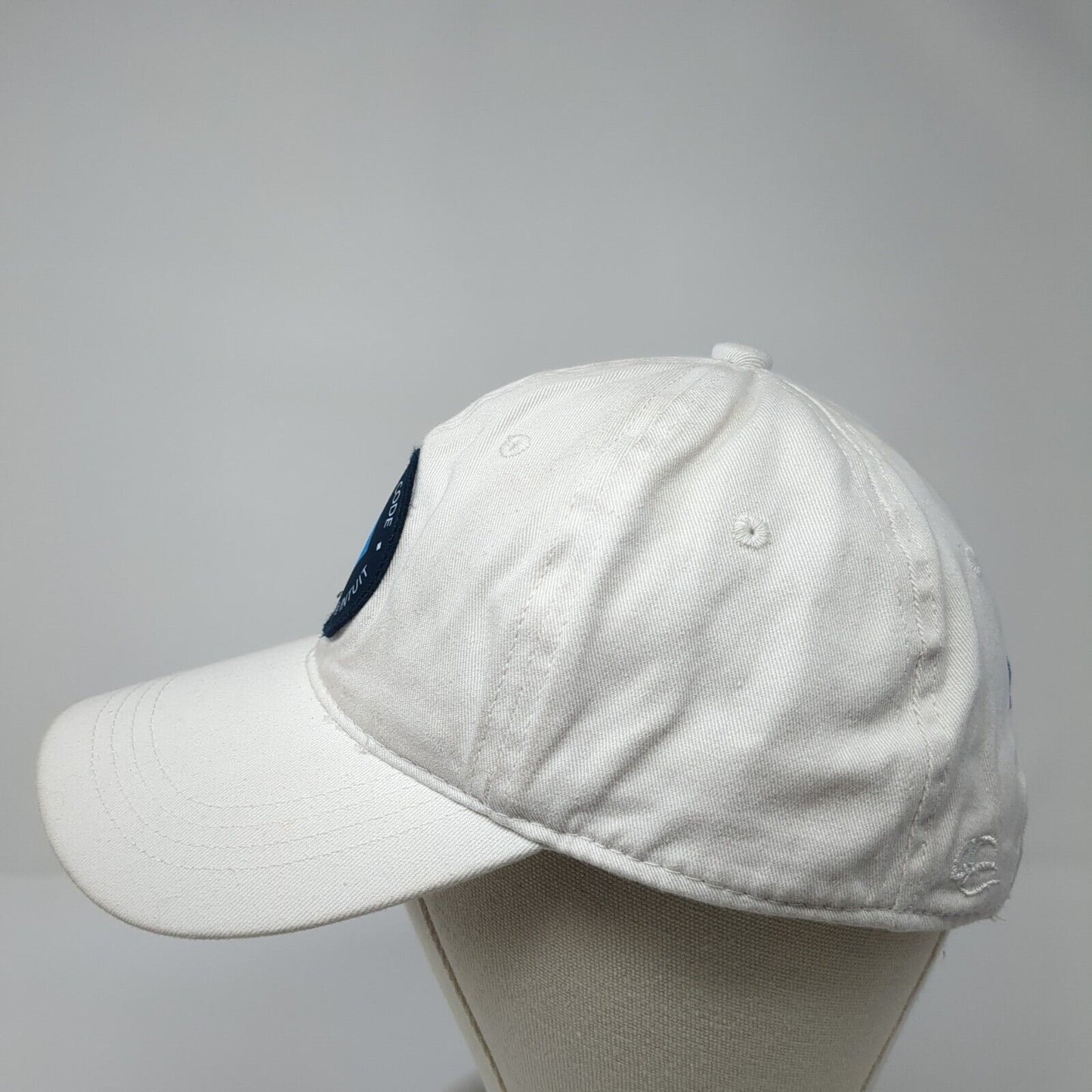 Beautiful Code Engineering Intuit Slideback Hat White OS Adjustable Outdoor Cap