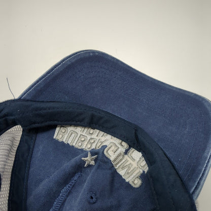 Bubba Gump Shrimp Co. Snapback Trucker Hat Blue One Size Adjustable Mesh Back