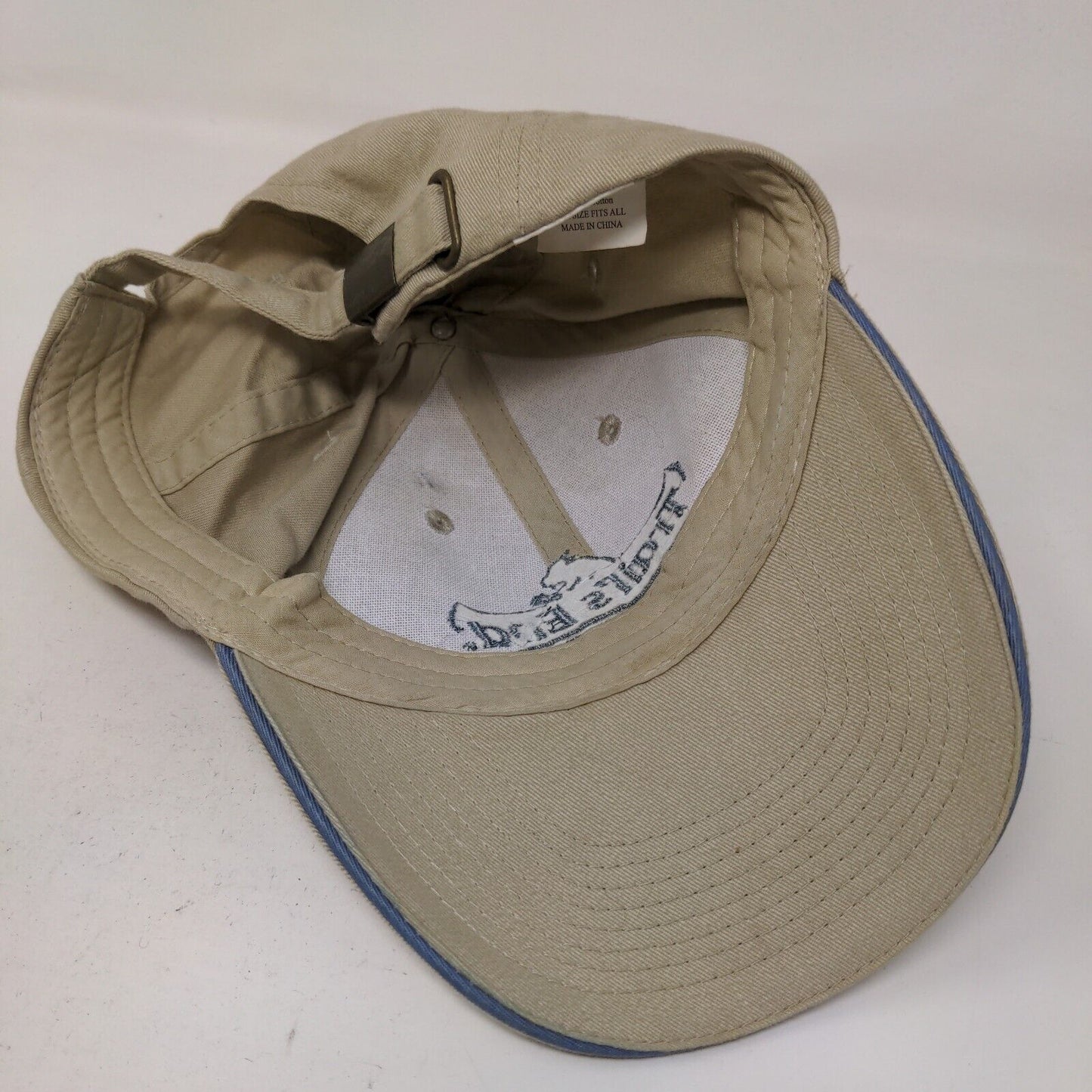 Boy Scouts Trail's End Popcorn Men's Slideback Hat Tan Size OSFA Embroidered