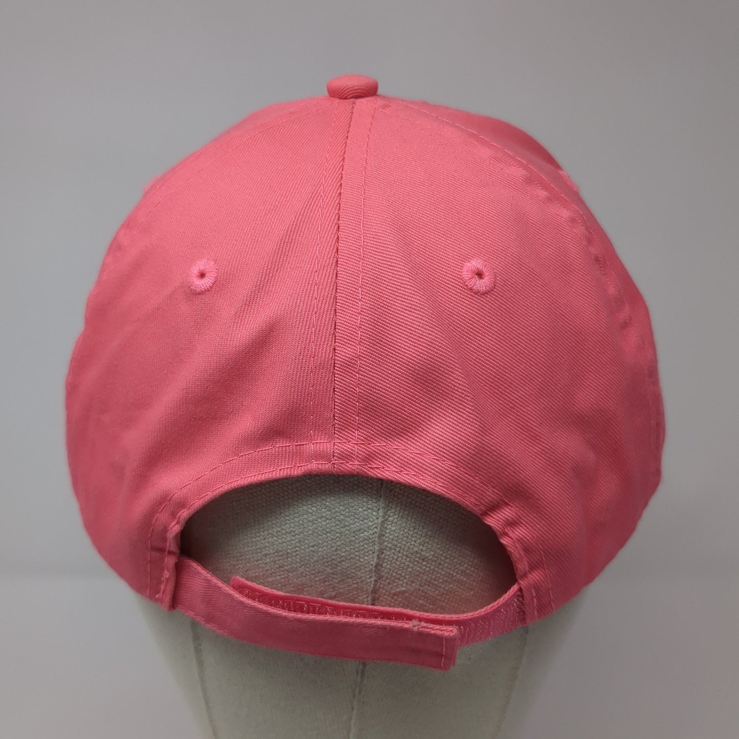 Paw Print Strapback Baseball Cap Pink One Size Adjustable 6 Panel Jen's Idea