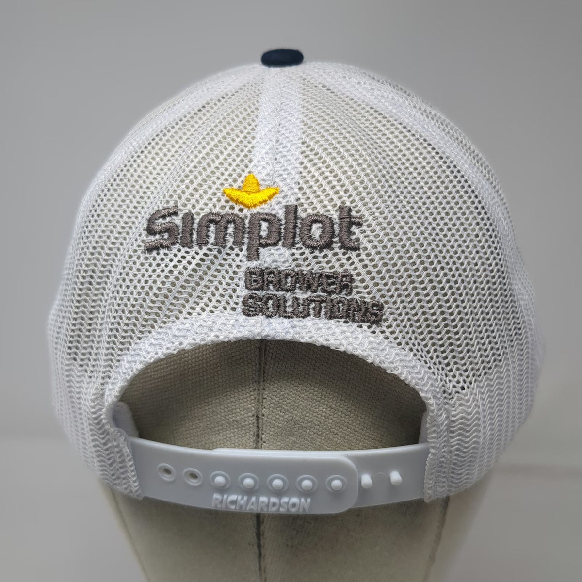 Richardson 112 Trucker Hat Blue One Size Simplot Grower Solutions Innvictis Mesh