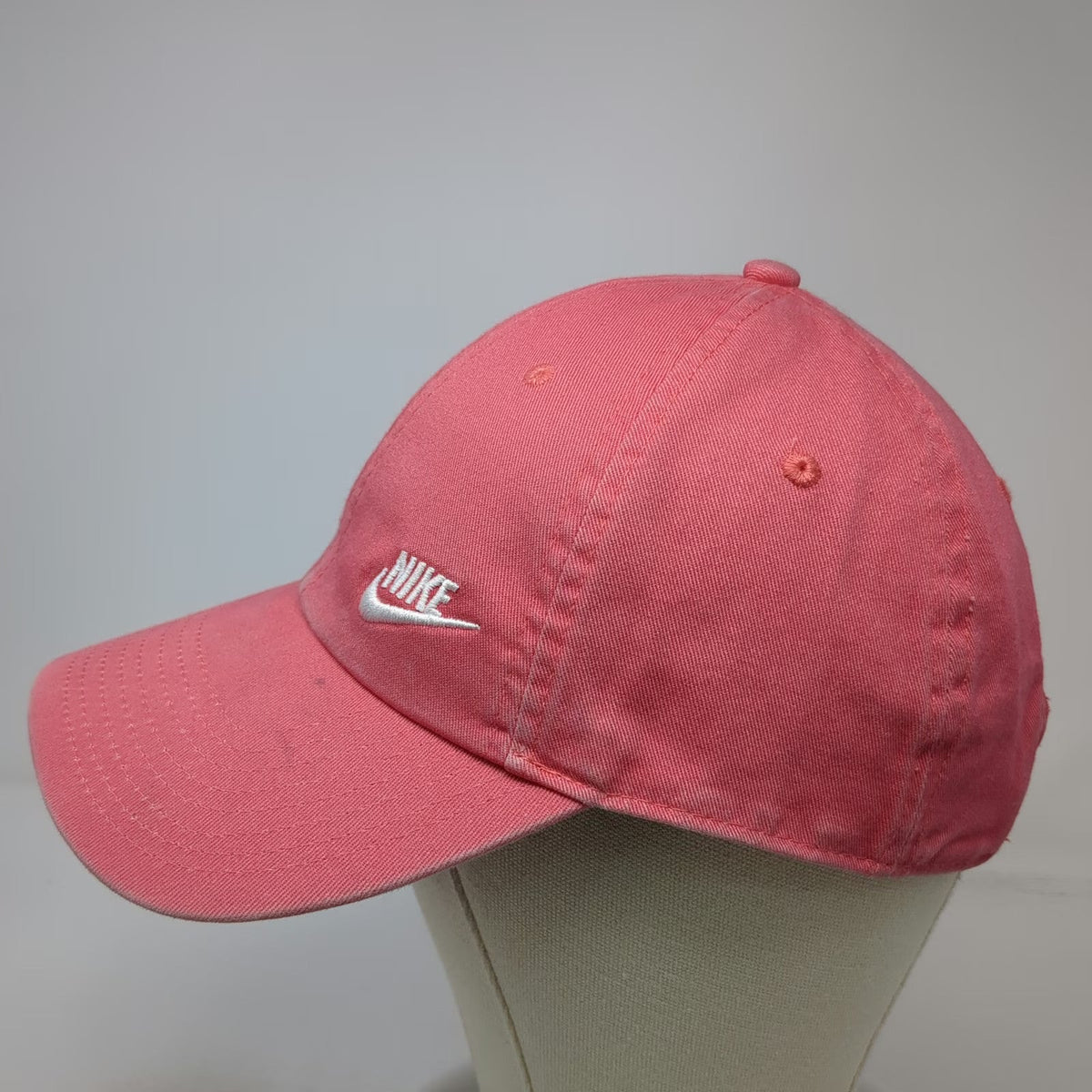 Nike Baseball Cap Pink One Size Heritage86 Adjustable Slideback Swoosh Hat