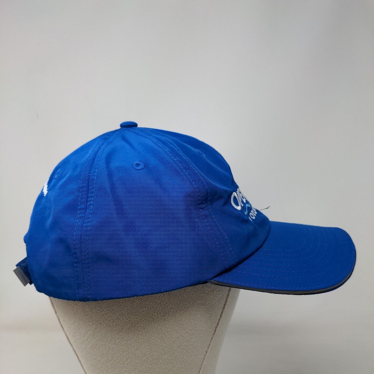 Open House Orlando 2023 Alphabroder Strapback Hat Blue One Size Embroidered