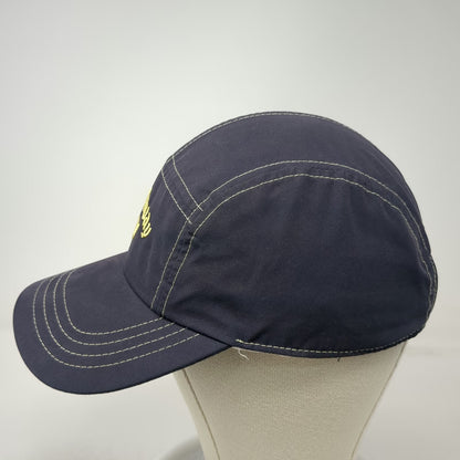 Callaway 5 Panel Blue One Size Polyester Contrast Stitching Adjustable Golf Hat