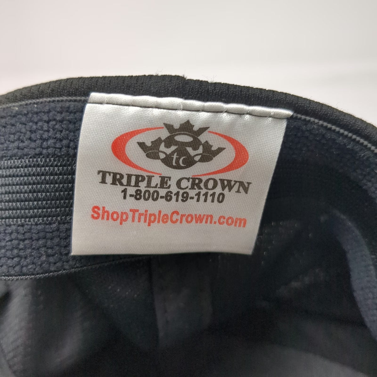 Triple Crown Max Hat Gray Black Baseball Cap XL Stinger Bridge Iron Hornet