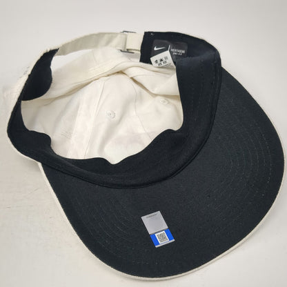 Washington State Cougars NCAA Nike Cap White One Size Dri-FIT Strapback Hat Logo