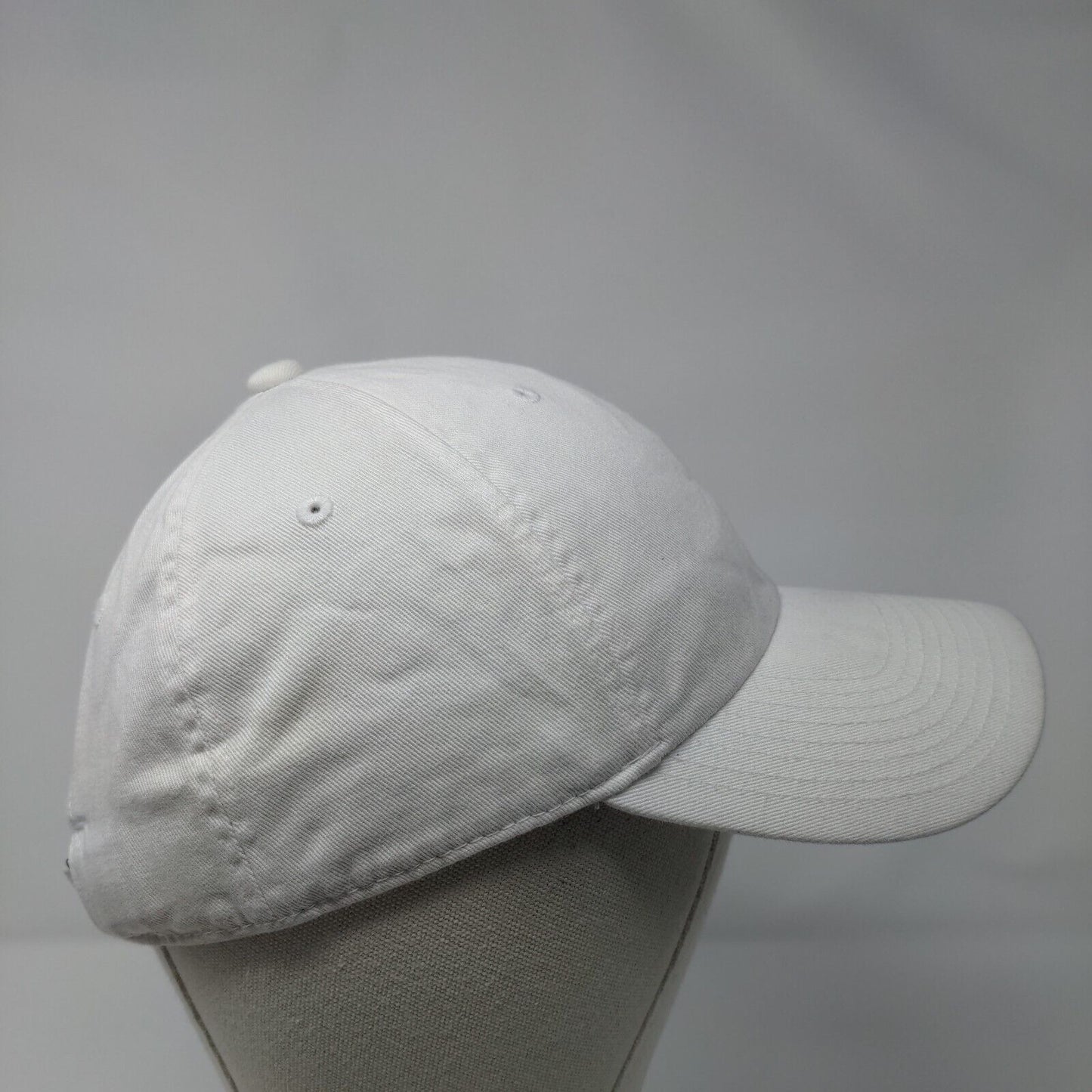 Nike Swoosh Slideback Hat White OSFM Embroidered Heritage 86 Solid