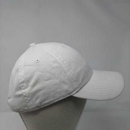Nike Swoosh Slideback Hat White OSFM Embroidered Heritage 86 Solid