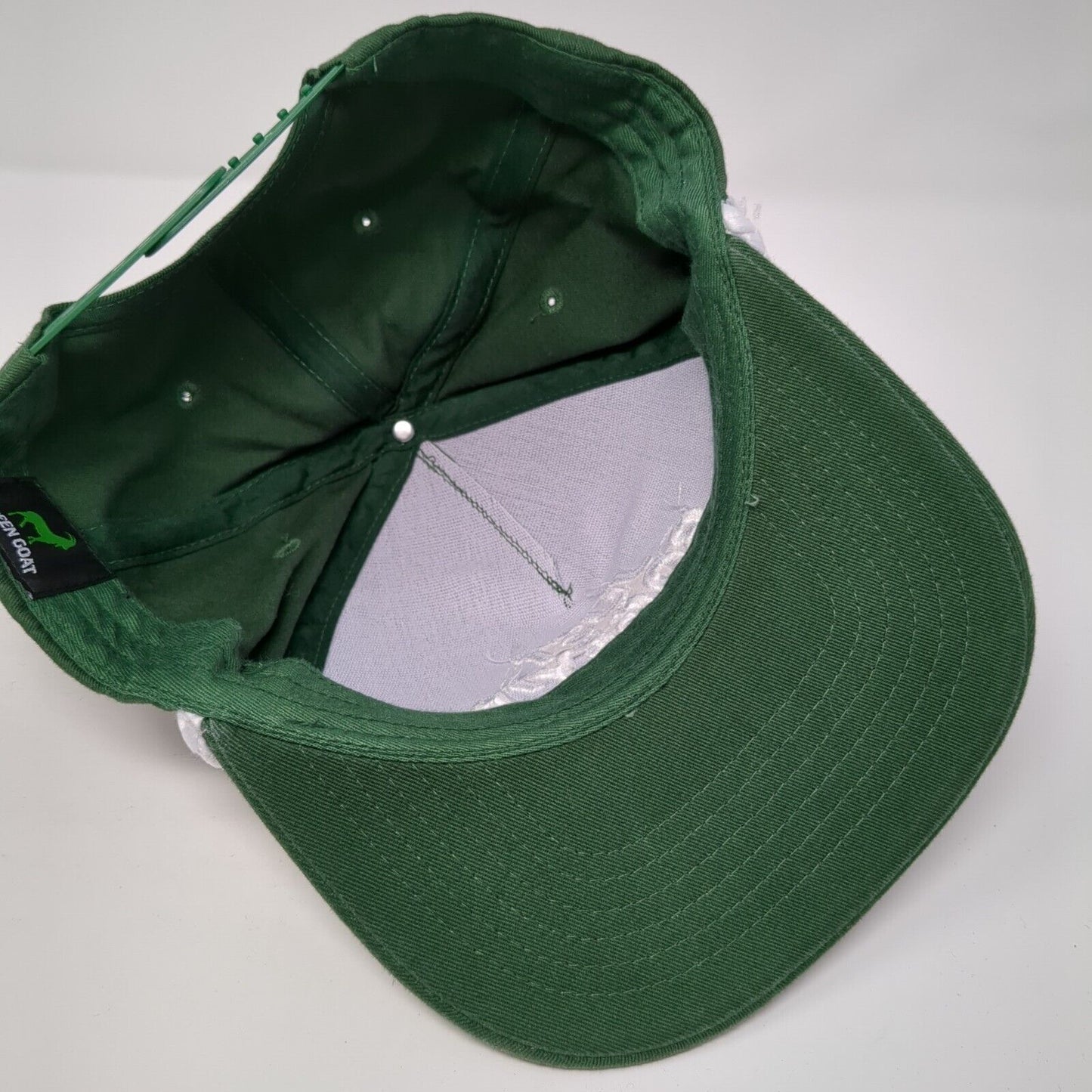 Just Bogey'd Snapback Rope Hat Green One Size Adjustable Green Goat