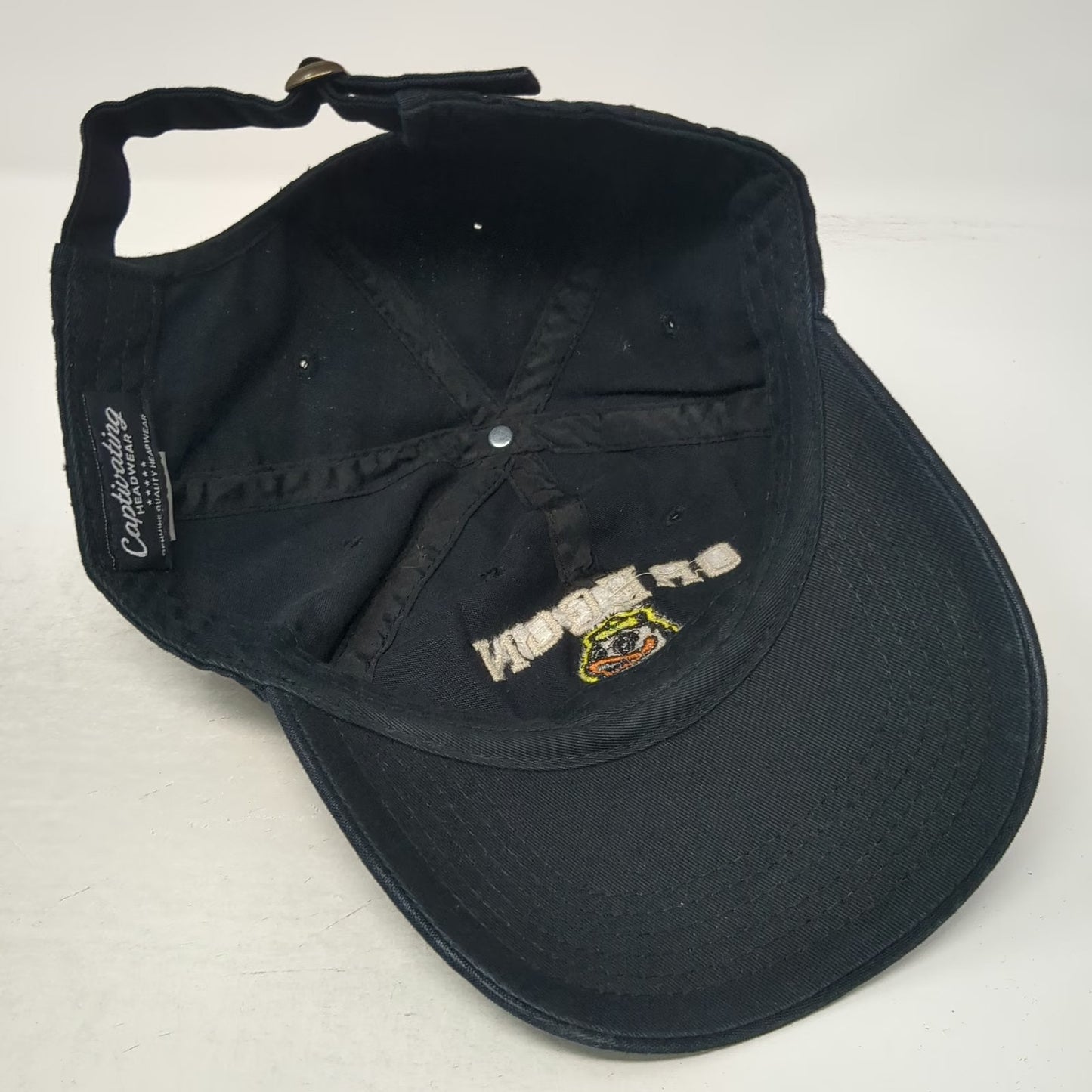 Oregon Ducks NCAA Captivating Cap Black One Size Slideback Embroidered Hat