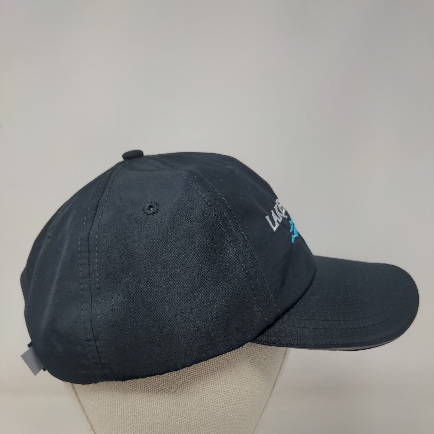 Lake Nona Strapback Hat Blue One Size Embroidered Adjustable Core 365