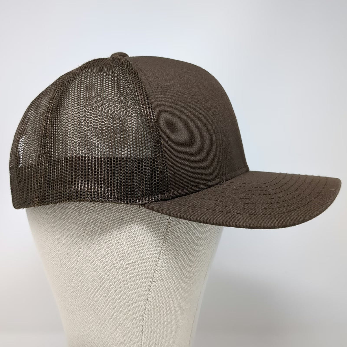 Pacific Headwear Trucker Hat Brown One Size Mandala Caffeina Snapback Mesh hat