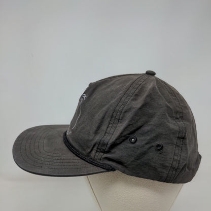 Billabong Snapback Rope Hat Black One Size Embroidered Adjustable
