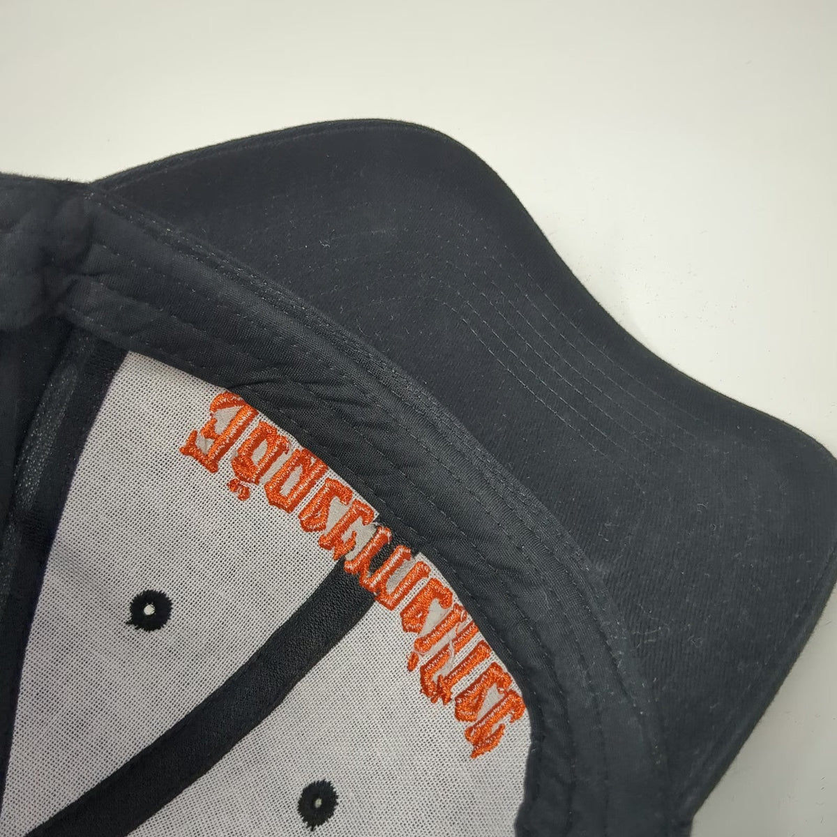 Jagermeister Baseball Cap Black One Size Embroidered Logo Stag Strapback Hat