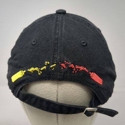 Bob's Burgers Baseball Cap Black One Size Ketchup Mustard Squeeze Bottle Hat