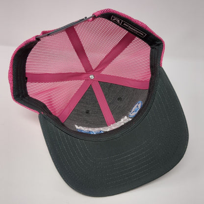 Western Polypipe Snapback Trucker Hat Multi OS Adjustable Mesh Back Richardson