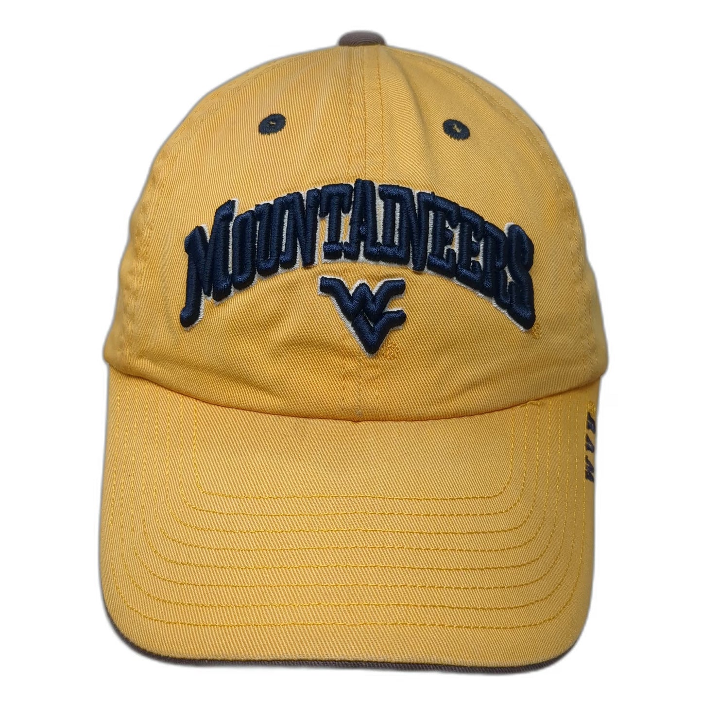 West Virginia Mountaineers NCAA Top of the World Yellow Blue One Size Cap Hat