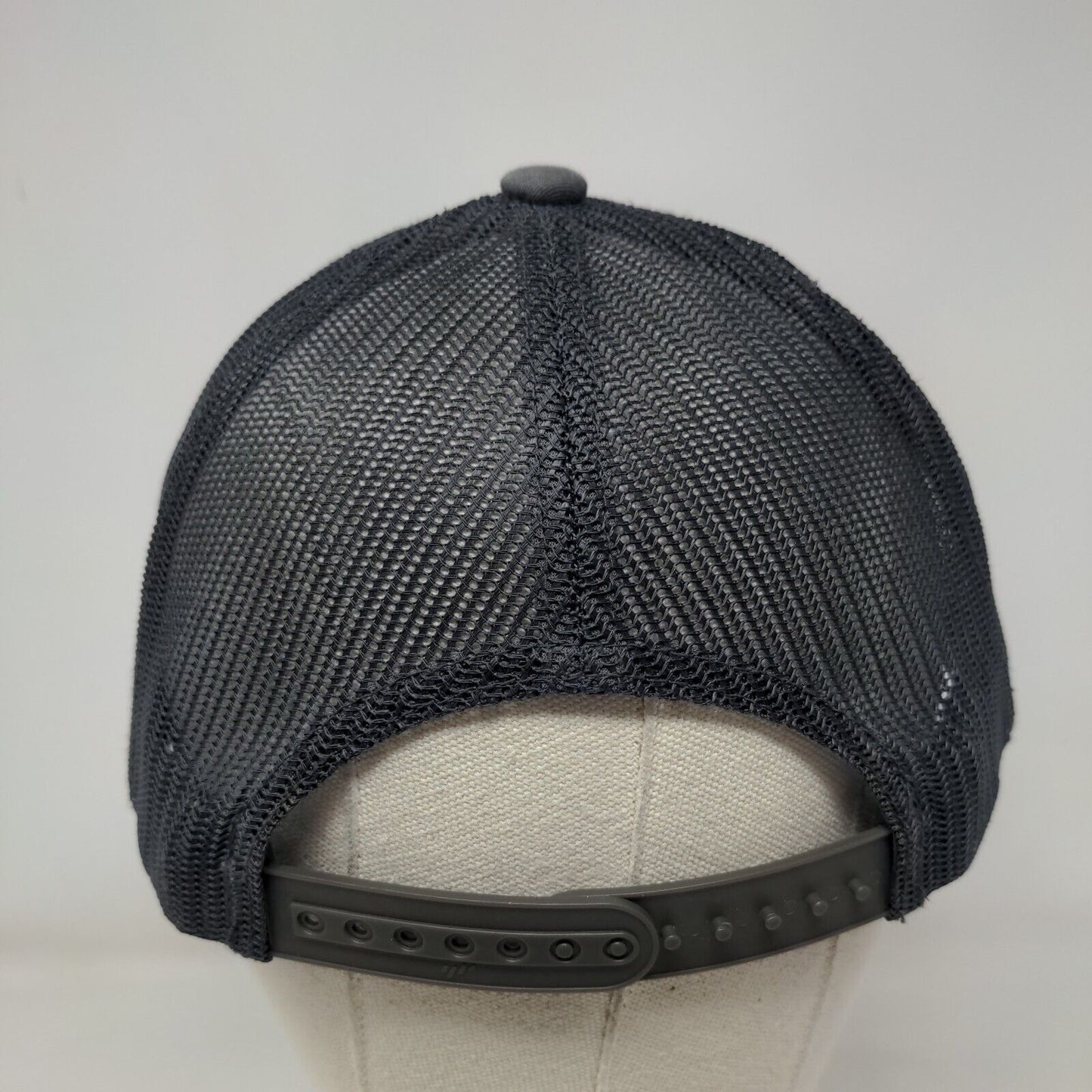 Snoqualmie Wahington Snapback Trucker Hat Gray OS Mesh Back The Classics Yupoong