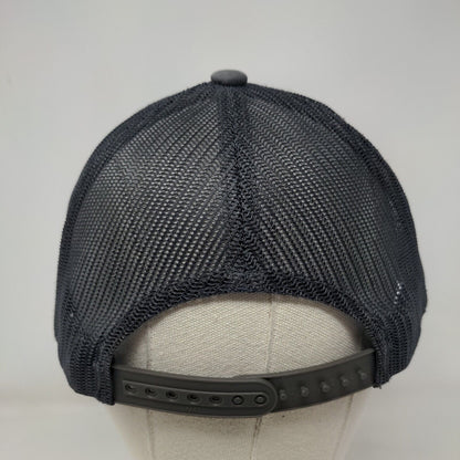 Snoqualmie Wahington Snapback Trucker Hat Gray OS Mesh Back The Classics Yupoong