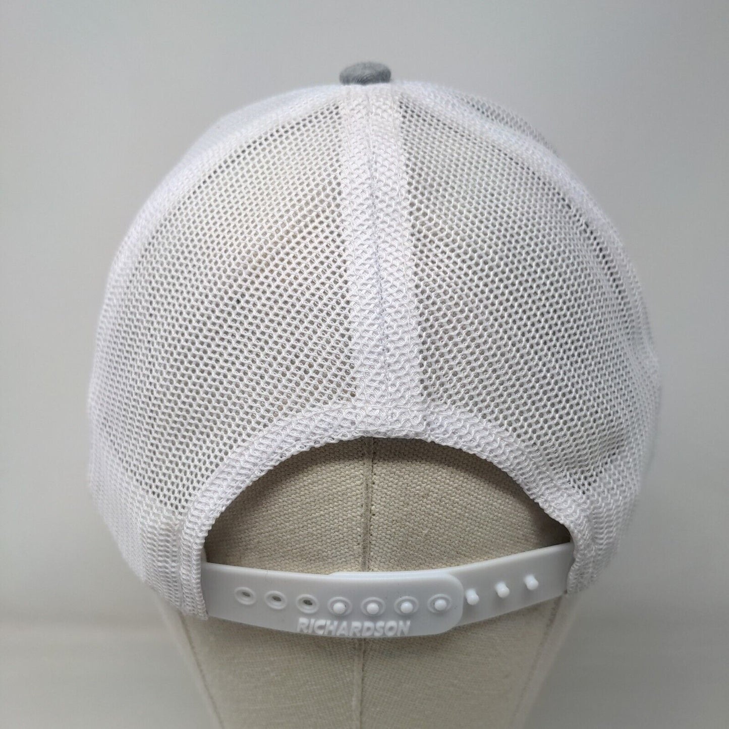 Callahan Tire And Lube Snapback Trucker Hat Gray One Size Colorblock