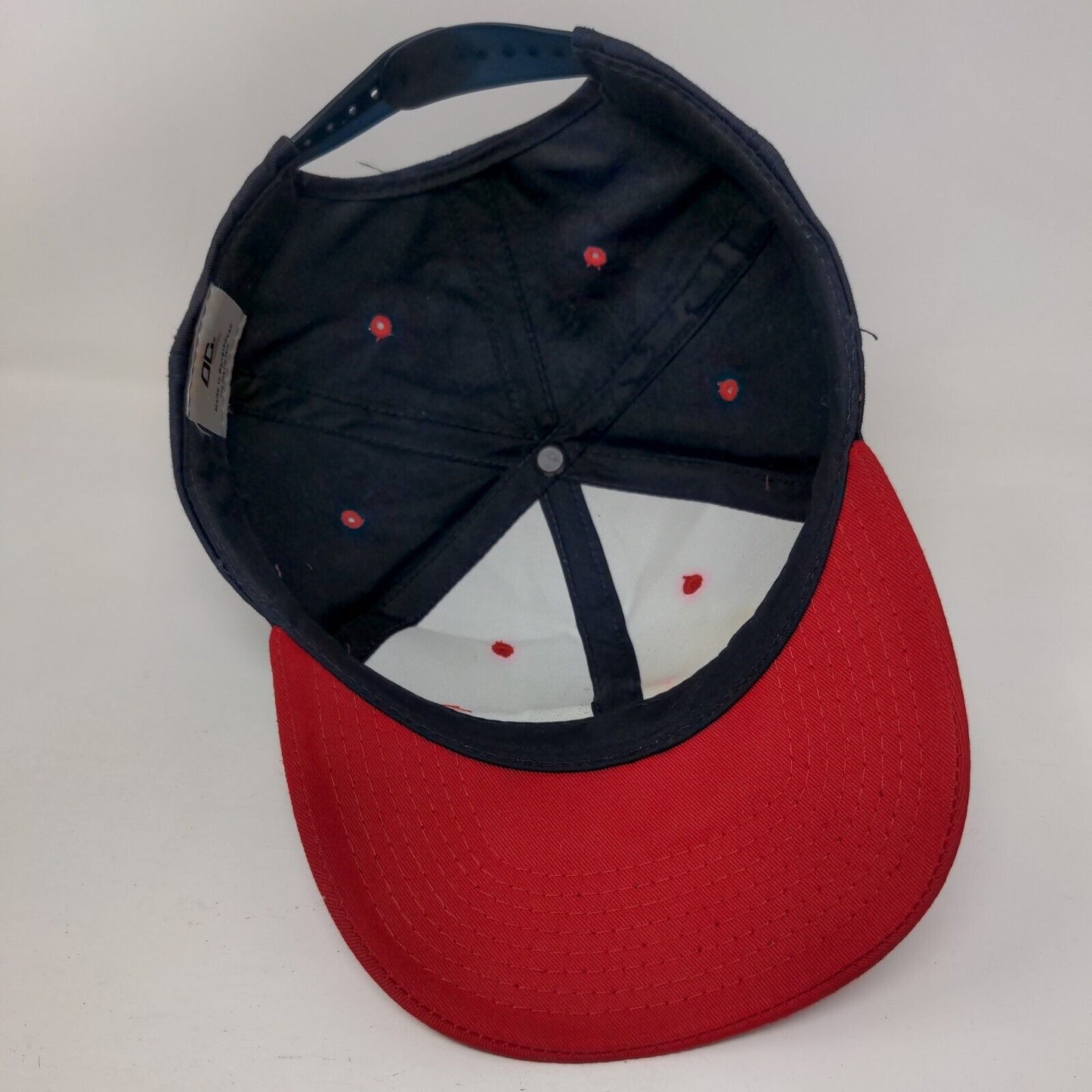 B Initial Snapback Hat Multicolor One Size Adjustable 6 Panel Outdoor Cap