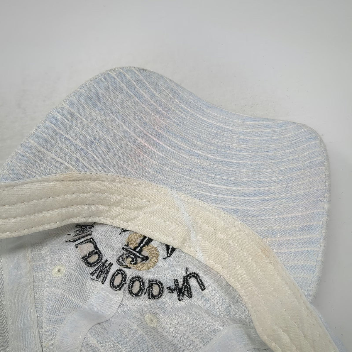 Lucky 7 USA Baseball Cap Blue One Size Wildwood NJ Anchor Striped Hat Cotton