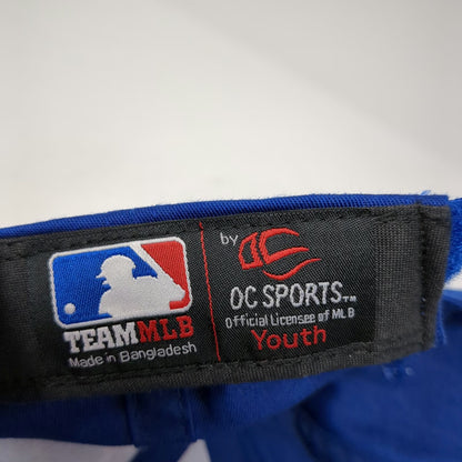 Chicago Cubs MLB OC Sports Baseball Cap Blue Youth Strapback Embroidered Logo