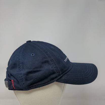 Tommy Hilfiger Slideback Hat Blue One Size Adjustable Embroidered 6 Panel