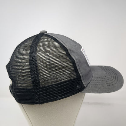 Brand Gray Trucker Hat One Size Black Red Truth In Fitness Patch Mesh